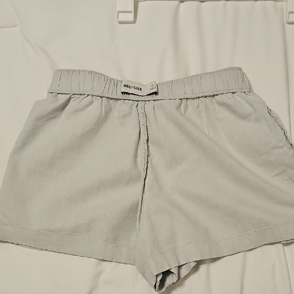 Hollister Women's ELLA Linen Blend XS Shorts - Picture 5 of 14